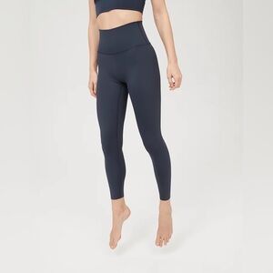 Aerie Offline 7/8 Leggings Hi Rise Long Inseam in Steel Blue